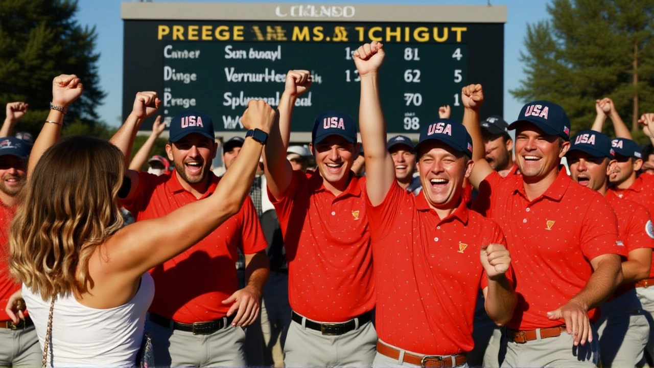 Team USA clinches 10th straight Presidents Cup at Royal Montreal