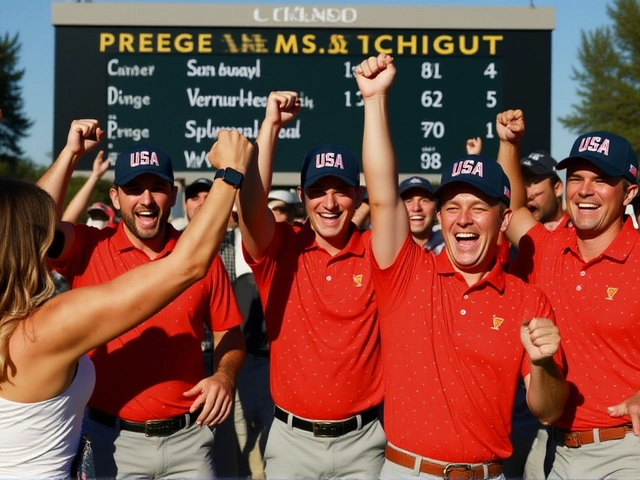 Team USA clinches 10th straight Presidents Cup at Royal Montreal